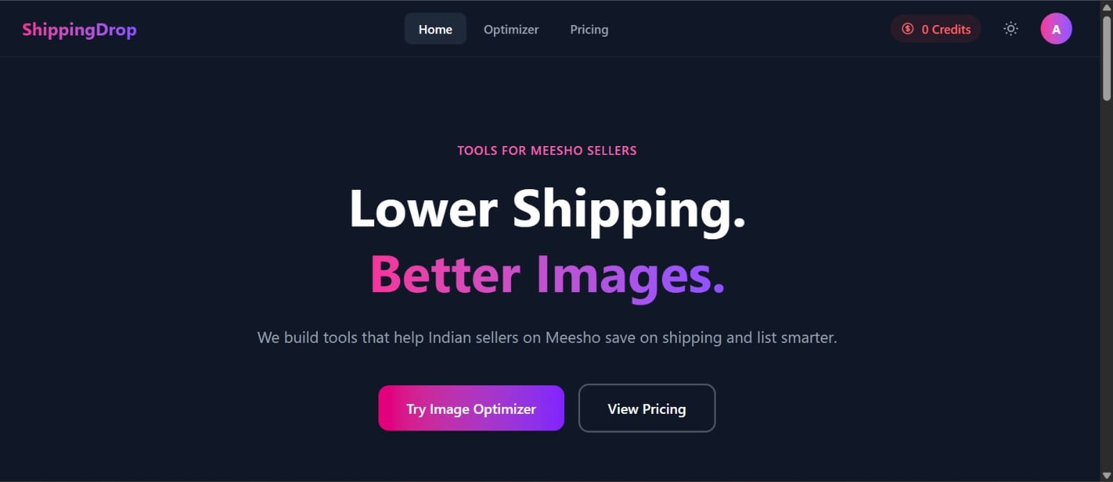 Logistics E-Commerce Website