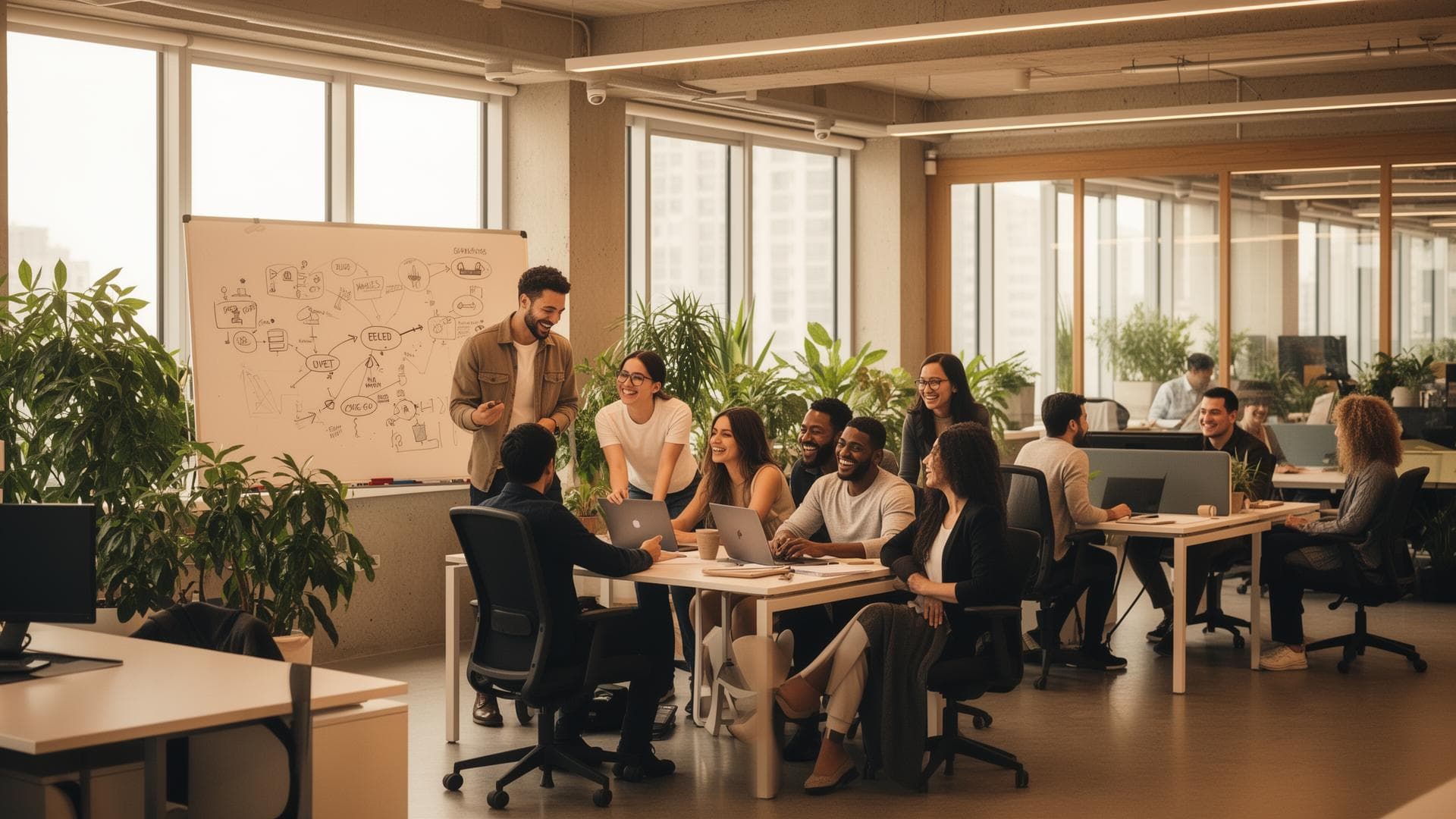 Web Fisher office culture